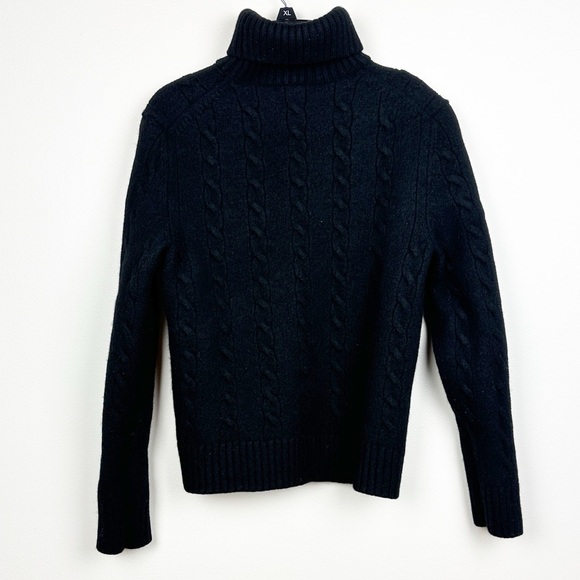 Banana Republic Other - Banana Republic Extra Fine Merino Wool Cable Knit Turtleneck Sweater